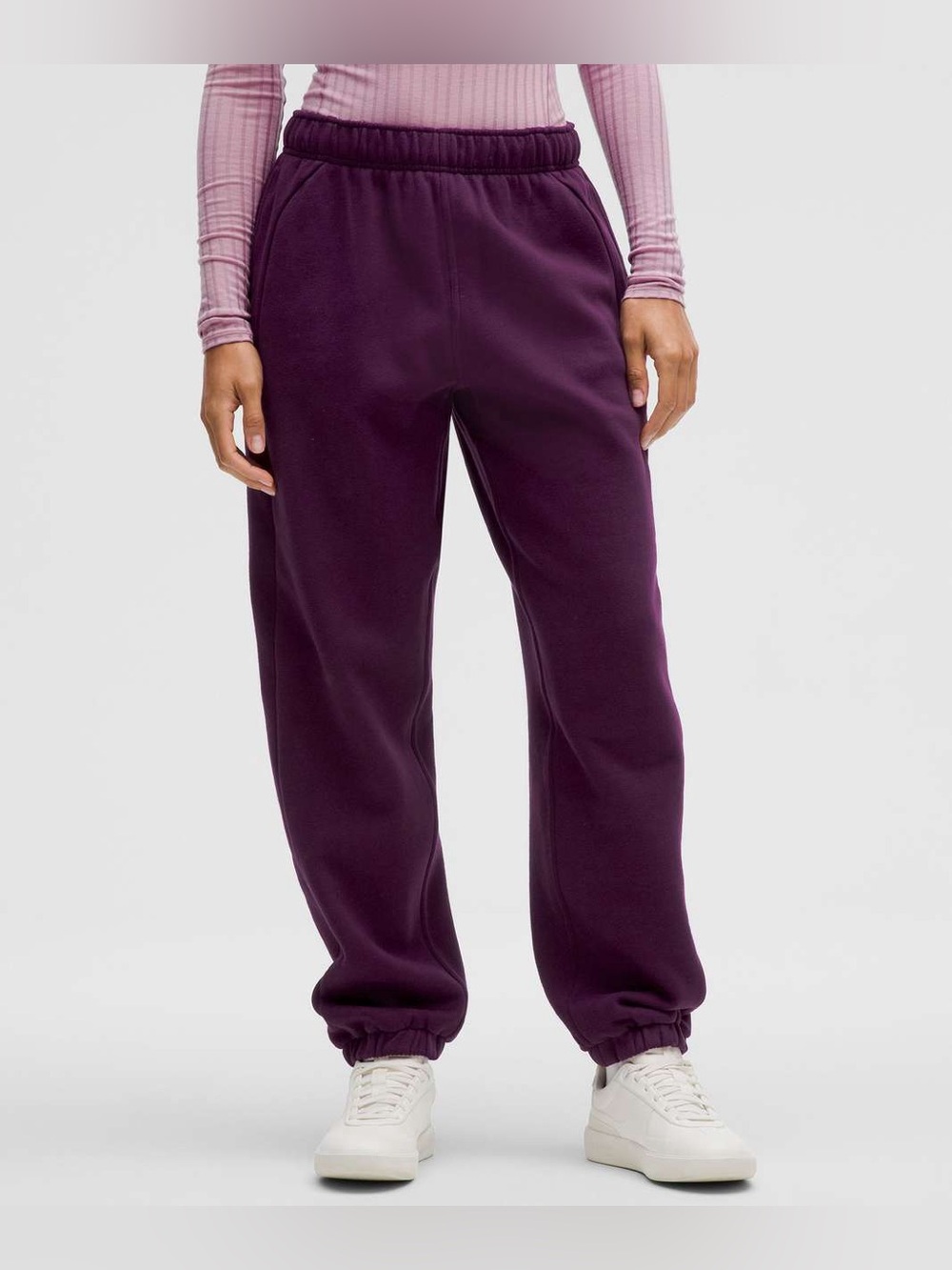 Lululemon Scuba Mid-Rise Oversized Jogger Regular Dramatic Magenta Small